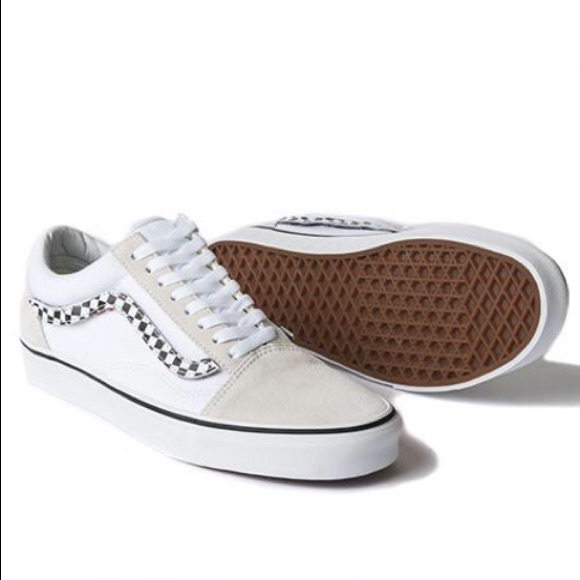 Vans Old Skool Sidestripe V True White - Picture 5 of 5